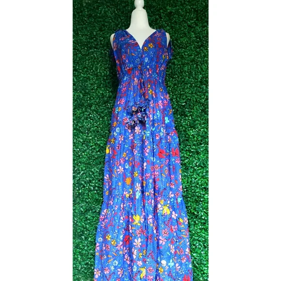 80. J.Crew X Dauphinette maxi cover-up dress in cornucopia floral - Picture 5 of 15